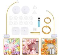 Balloon Arch Stand Kit, 2.5M&1.5M Bendable Half Balloon Arch Kit