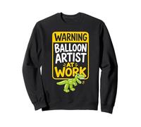 Balloon Artist At Work Balloon Twisting Sweatshirt
