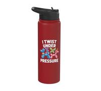 Balloon Artist I Twist Under Pressure Balloon Twisting Stainless Steel Insulated Water Bottle