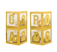 Balloon Box Set with 3 Colors Easy to Assemble Craft Decoration Cake Table Dessert Table Outdoor Party Decorations