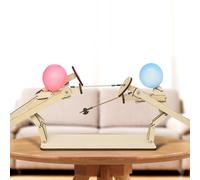 Balloon Brawlers Game, Kaluofan Balloon Fencing Game for 2 Players, Handmade Duel Buddies Balloon Bamboo Man Battle, Fast Paced Boom Balloon Game, Balloon Head Fencing Game for Party (100 Balloons)