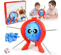 Balloon Burst Game - Balloon Brawlers Game, Tricky Popping Interactive Game for Parent-Child Game Desktop Toy, Boomboom Pop Game Family Gathering Game (B)