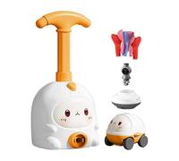 Balloon Car - Animal Shaped Manual Launcher Toy, Cute Powered Racing Game|Air Powered Vehicle Play Set, Educational Fun Activity For Patio Park Home Yard Summer Spring Birthday Party Kids