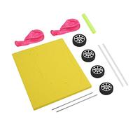 Balloon Car Kit, DIY Science Experiment Educational Toy for Children Physics Learning Hands on Assembly Project