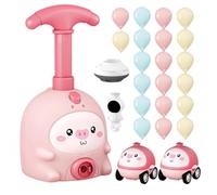 Balloon Car Pump Set Toy | Educational Toys | Balloon Powered Race Car - for Preschoolers Classroom School Bedroom Playroom Birthday Holiday Nursery