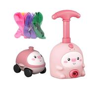 Balloon Car Toy Kit, Interactive Goody Bag Stuffers, 4.7 x 3.9 Inch Racer with High-Speed Build, Professional Inflatable Pump Racing Car, Resistant Polymer with Modern Style, Gear for Birthdays