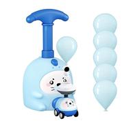 Balloon Car - Wind Power Vehicle Kit, Inflatable Motion Toy, STEM Educational Playset, Pump Racing | Teaches Air Pressure Mechanics for Boys and Girls