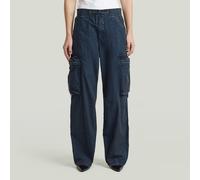 Balloon Cargo Pants - Dark blue - Women 26