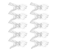 Balloon Clips - 10pcs Balloon Arch | 9 X 2.5 Cm Backdrop Spring Clips Heavy Duty Clear Clamps, Muslin Clipfor Birthday Party Decorations, Photography Studio
