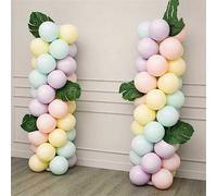 Balloon Column Stand Kit Set of 2, with 127 cm Pole and Base for Baby Shower, Birthday Party, Wedding Floor Decoration