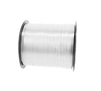Balloon Curling Ribbon Wrap Spool Multi-Color Strap Crafts Decorative Party Favors String Gift for Decorating Crafting White
