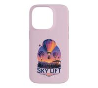 Balloon Dawn Glow Basket Lantern October Field Badge Case for iPhone 14 Pro