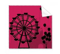Balloon Ferris Wheel Amusement Park Glasses Cloth Cleaning Cloth Phone Screen Cleaner 5pcs Gift