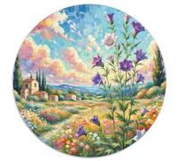 Balloon Flower 1000 Piece Jigsaw Puzzle For Adults Family Challenge Toys Stress Relief Puzzle Cultivate The Spirit of Teamwork for Men, Women, Elders, Seniors 1000pcs (67.5x67.5cm)