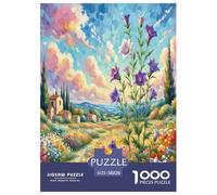 Balloon Flower 1000 Pieces Jigsaw Puzzles For Adults Educational Games Stress Relieving Entertainment Cultivate The Spirit of Teamwork for Men, Women, Elders, Seniors 38x26cm/1000pcs