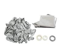 Balloon Garland Kit | Authentic Latex & Foil Balloons for Party Decorations | Easy DIY Archway with Tape & String | 66 Count Set for Weddings/Birthdays/Holidays (Silver)