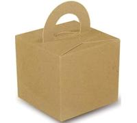 Balloon/Gift Box - Craft Natural 10 pack