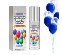 Balloon Gloss Spray - 60ml Gloss Mist Brightener, Latex Balloon Spray, Decorative Balloons Shine Enhancer | Party Decoration Accessory for Birthday Wedding Festival Event Indoor Outdoor Celebrations