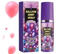 Balloon Gloss Spray Shine, 30ml Decoration Bottle, 1.18x1.18x4.21 Inch Compact Size with Secure Grip, Alloy Frame Party Supply Device, Home Accessories for Holiday Birthday Festival Gathering Backdrop