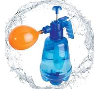 Balloon Inflator Bottle - Portable Pumping Station, Easy-to-Use Hand Pump, 500pcs Balloons Included | Outdoor Beach Water Fight Game Summer Toys For Kids Party