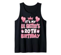 Balloon It's My Lil Sister's 20th Birthday 2005 20 Years Old Tank Top