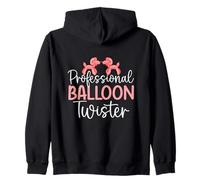 Balloon Modelling Job Balloon Art Balloon Modelling Zip Hoodie