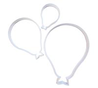 Balloon Party Water Shape Cookie Cutter Dough Biscuit Pastry Fondant Sharp Hot Air Party Birthday Decoration Stencil (Large)