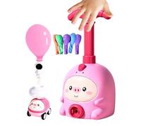 Balloon Powered Car Kit | Science Challenge Activity | Balloon Rocket Kit for Aerodynamic Learning for Girls Primary School Classroom Birthday Party
