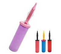 Balloon Pump, Balloon Inflator Air Pump for Balloons, Hand Pump Balloon Blower Toy Blower Foil and Confetti Professional Pumper, Dual Action Hand Air Pump for Balloons