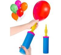 Balloon Pump Hand Balloon Pump Air Pump Balloon Pump Balloon Pump Balloons for Wedding Birthday Party Decorations Blue/Pink