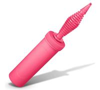 Balloon Pump Handheld Two-Way Action Fast Inflation for Latex Foil Balloons Portable Lightweight Manual Air Pump Party Decorations Supplies for Birthday Wedding Baby Shower Kit. (Pink)