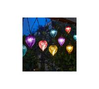 Balloon Rainbow String Lights - Set of 10 Solar Powered LED garden light