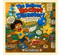 Balloon Rocket Disaster: A Funny Science Adventure About Rockets, Thrust, and Newton's Third Law with Taro and Nova (Ages 6-15) (Taro and Nova's Funny Science Adventures)