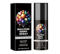 Balloon Shine Spray - 4x4x13.8cm Balloon Brightener Spray | High Gloss Dust Protector Solution | Shiny Glow Party Decorative Solution Suitable For Holidays, Birthday Parties, Weddings And Event