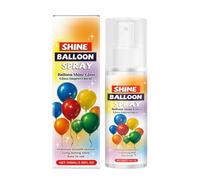 Balloon Shine Spray, Gloss Mist For Decoration, Uniform Shine Finish, For Wedding, Home, Centrepieces, Commercial Use, 1 Bottle, Long-Lasting, Easy To Use, 14.9 x 4 cm/5.87 x 1.57 Inches