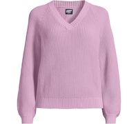 Balloon Sleeve Drifter Cotton Jumper lands end Pink 14-16