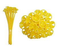 Balloon Stick Holder All-in-one Re-Usable Child Safe Sticks (Yellow, 25pc)