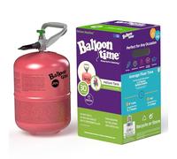 Balloon Time - Balloon Inflating Helium Gas Canister Compact Cylinder - Will Fill up to 30 9" Latex Balloons