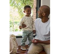 Balloon trousers for baby boys sage green