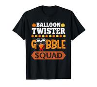 Balloon Twister Gobble Squad Turkey Thanksgiving Fun T-Shirt