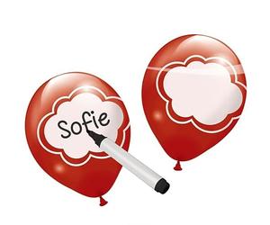 Balloon Writable Pack of 6, Use a Felt tip to write your message after the balloon is inflated.