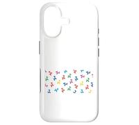 Balloons dogs pattern vibrant shiny playful glossy colorful Case for iPhone 17