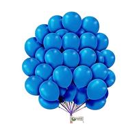 Balloons Hub Plain Party Balloons 5 Inch Light Blue Round Shape Birthday Balloon Premium Latex Balloons Pack of 30