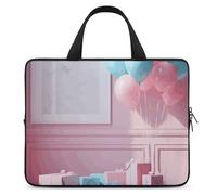 Balloons in The Room Laptop Sleeve Ultra-Thin, Waterproof 13inch Laptop Bags, Portable Protective Computer Bag with Hand Strap
