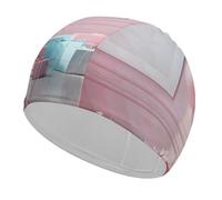 Balloons in The Room Swim Cap for Adult, Elastic Fabric Swimming Cap, Comfortable Bathing Cap for Long & Short Hair