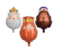 Balloons: Thickened game with King theme, display enhancing the atmosphere of celebration, event decoration for family gatherings and festivals, colorful latex material l