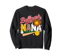 Ballpark Nana Grandma Baseball Softball Game Day Sweatshirt