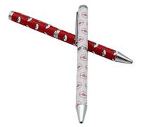 Ballpoint pen CYPBrands Pokémon Pokeball (x2) Blanc 6x1,8x20 cm