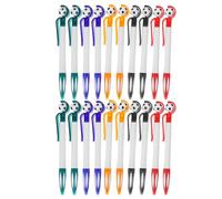 Ballpoint Pen for Writing - 1mm Line Width, Rotating Football Design | 20 Piece Advantageous Set, Push Mechanism - For Teachers, Students, Adults, Men, College, Office, School, Classroom