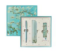 Ballpoint Pen Kit Rotatable Metal Ballpoint Pens for Gift Business Office 0.5mm Point 3 Replaceable Metal Refills